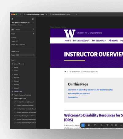Empowering Access — UW DRS website redesign